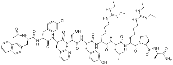 123246-29-7 醋酸加尼瑞克 Ganirelix Acetate