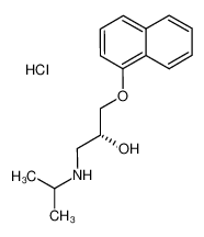 cas：13071-11-9 ，(R)-盐酸普萘洛尔，(R)-1-(异丙基氨基)-3-(1-萘氧基)-2-丙醇盐酸