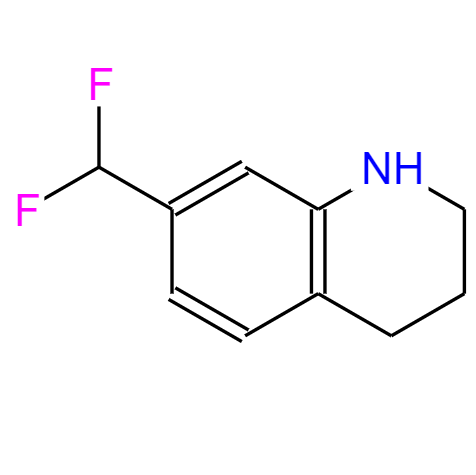 CAS:1783624-20-3，7-(二氟甲基)-1,2,3,4-四氢喹啉