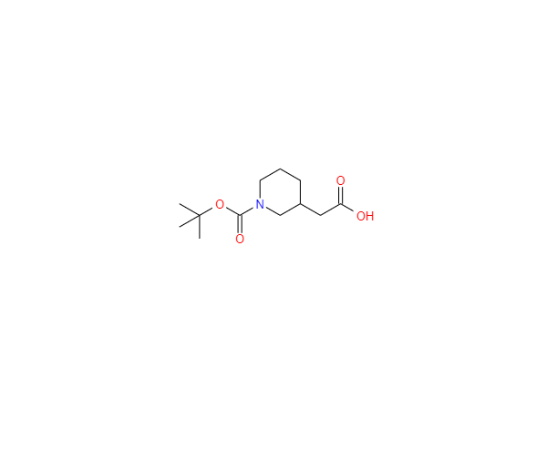 CAS：183483-09-2，N-Boc-3-哌啶乙酸