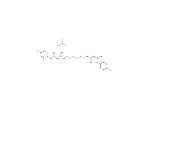 CAS：206986-79-0，醋酸氯己定