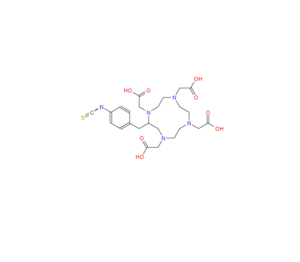 CAS：127985-74-4，2-[(4-异硫氰基苯基)甲基]-1,4,7,10-四氮杂环十二烷-1,4,7,10-四乙酸