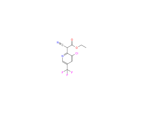 CAS：923251-81-4，2-[3-氯-5-(三氟甲基)吡啶-2-基]-2-氰基乙酸乙酯